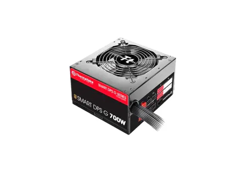 PS-SPG-0700DPCBUS-B - Thermaltake Smart SPG-700DH2CCB 700-Watts 87% Efficiency ATX12V & EPS12V 80 Plus Bronze Power Supply