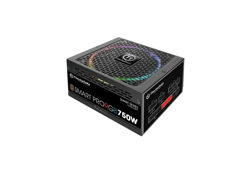 PS-SPR-0750FPCBEU-R - Thermaltake SPR-750AH3FSB-R 750-Watts 85% Efficiency ATX12V/EPS12V 80 Plus Bronze Power Supply