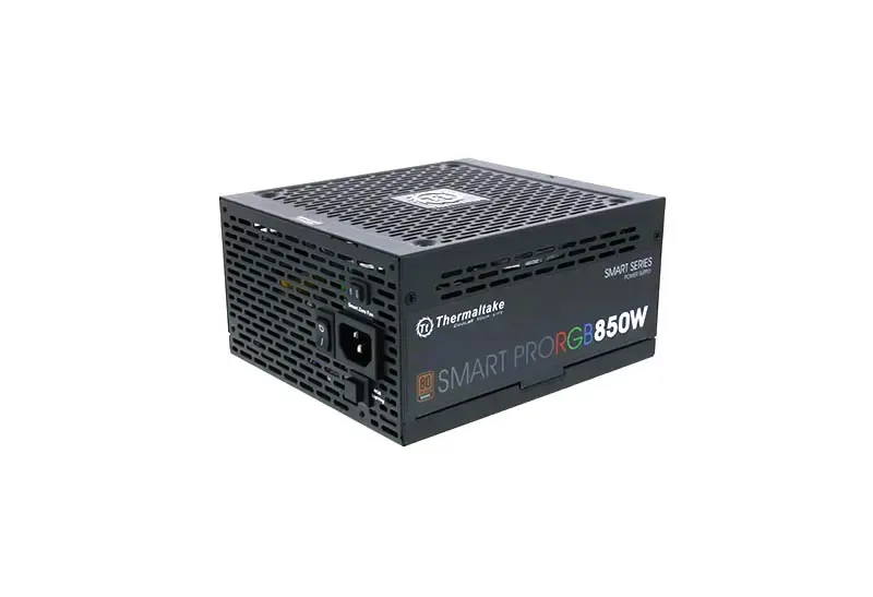 PS-SPR-0850FPCBUS-R - Thermaltake Smart Pro RGB PS-SPR-0850FPCBUS-R 850W 80 PLUS Bronze ATX12V 2.4 & EPS12V 2.92 Power Supply w/ Active PFC & Full Modular (Black)