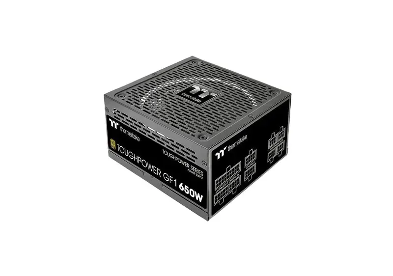 PS-TPD-0650FNFAGU-1 - Thermaltake Toughpower GF1 PS-TPD-0650FNFAGx-1 650-Watts ATX12V/EPS12V 80 PLUS Gold Yes Power Supply