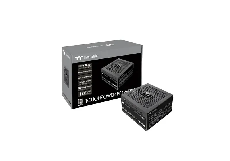 PS-TPD-0650FNFAPE-1 - Thermaltake Toughpower PF1 650-Watts ATX12V/EPS12V Power Supply