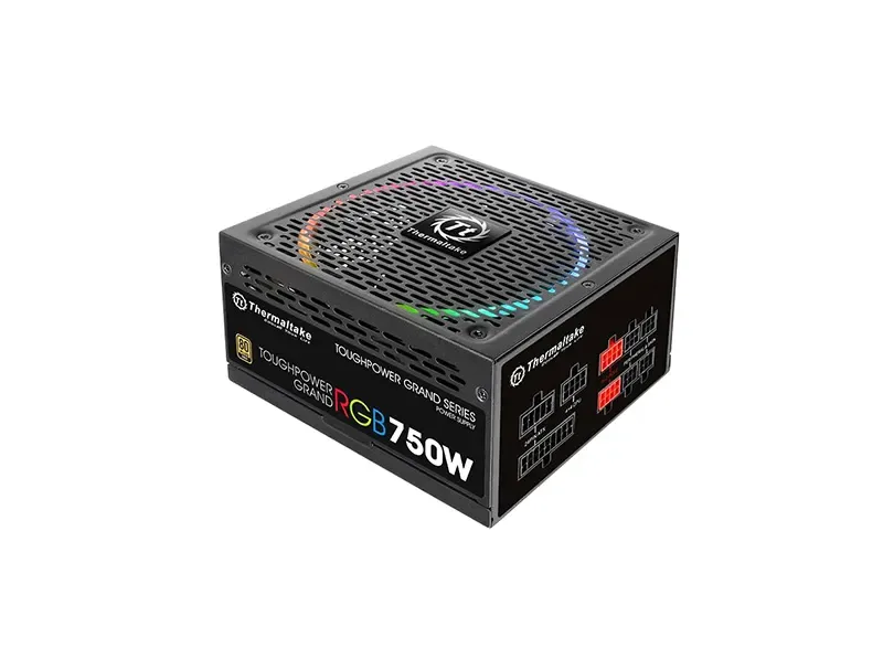 PS-TPG-0750FPCGXX-R - Thermaltake 750-Watts 80 PLUS Gold Power Supply