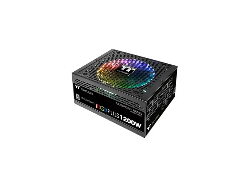 PS-TPI-1200F2FDPU-1 - Thermaltake Toughpower TPI-1200DH3FCP 1200-Watts 92% Efficiency ATX12V/EPS12V 80 PLUS PLATINUM Power Supply