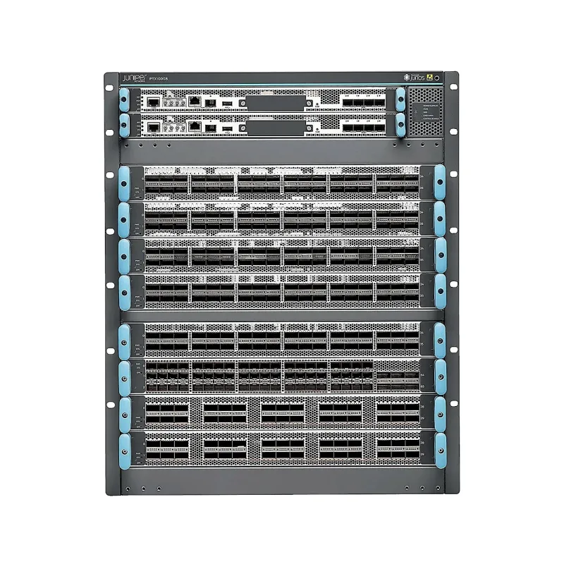 Juniper PTX10008-AC-UPGKIT 1-Routing Engine 3-PSU 2-Fan Trays 2-Fan Tray Controllers 5-Switch Fabric Cards Kit. In Stock