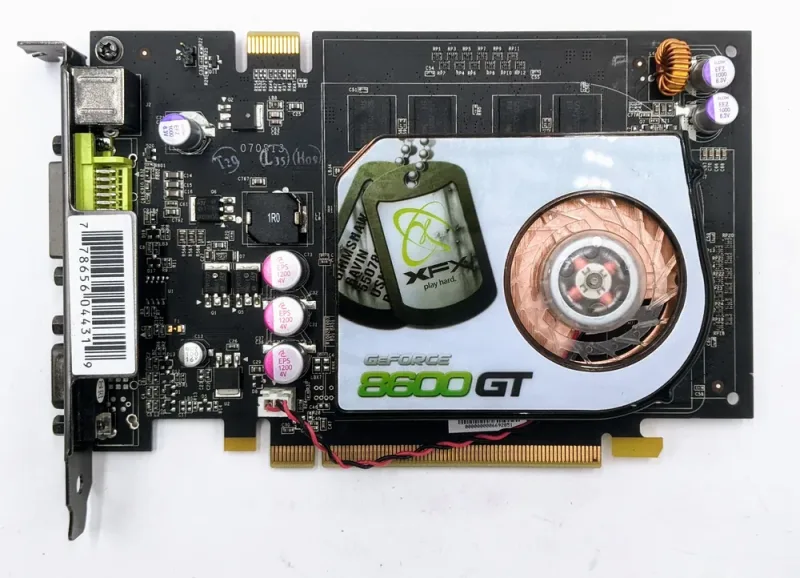 PV-T84J-YAJG - XFX GeForce 8600 GT 512MB DDR2 PCI Express Video Graphics Card
