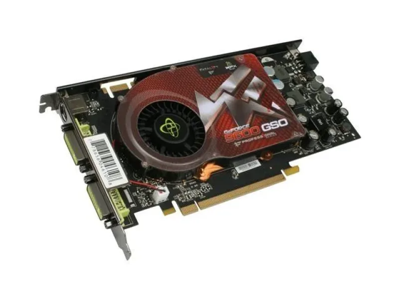 PV-T96O-S1S4 - XFX Nvidia GeForce 9600 GSO 768MB DDR2 192-Bit PCI Express 2.0 x16 Video Graphics Card