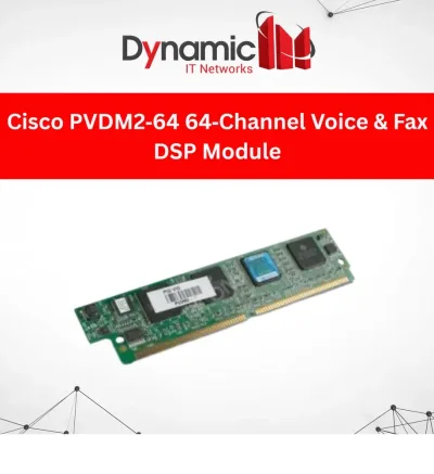 PVDM2-64 - Cisco 64-Channel High Density Voice and Fax DSP Module