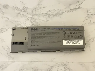 PW772 - Dell 56Whr 11.1V 6-Cell Li-Ion Battery for Studio 1537, 1555, 1557, 1558
