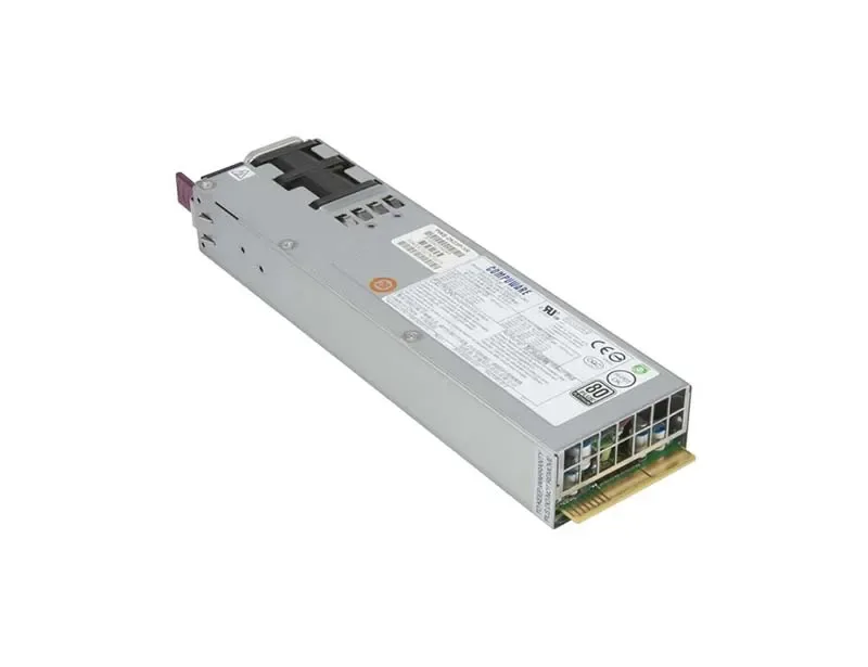 PWS-2K03P-1R - Supermicro 1000/1800/1980/2000-Watts 80-Plus Platinum 1U Power Supply Module with PFC and PM Bus