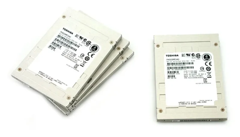 PX02SMU040 - Toshiba 400GB 2.5-inch SAS 12GB/s Self Encrypting eMLC Enterprise Mixed-Use 10-DWPD Solid State Drive