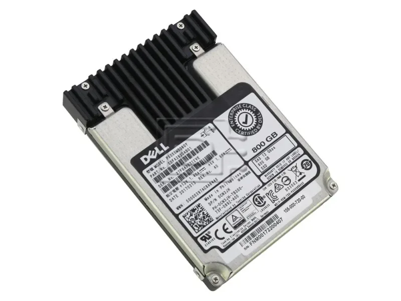 PX02SMU080 - Toshiba 800GB 2.5-inch SAS 12GB/s Self Encrypting eMLC Enterprise Mixed-Use 10-DWPD Solid State Drive