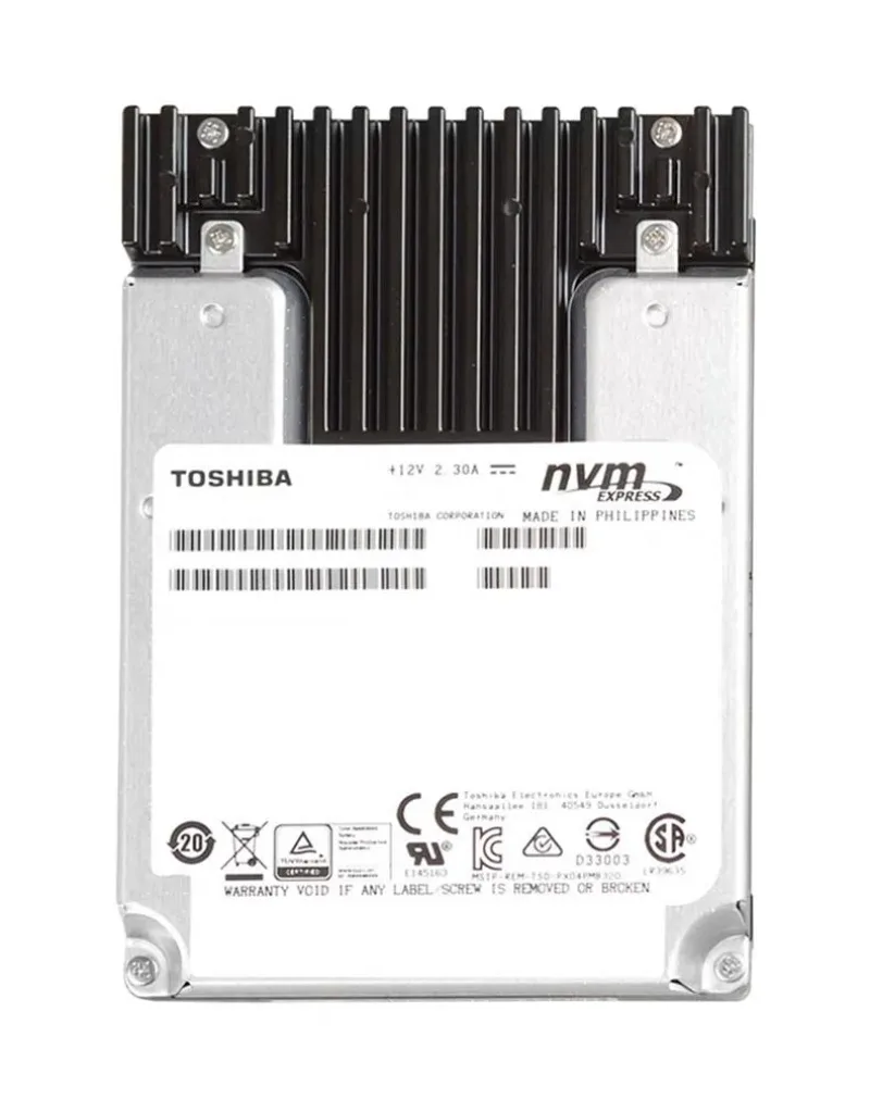 PX04PMB080 - Toshiba 800GB Multi-Level Cell (MLC) PCI Express 3.0 x4 NVMe 2.5-inch Solid State Drive