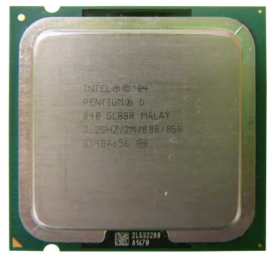 PX17169001 - HP 3.20GHz 800MHz FSB 2MB L2 Cache Socket PLGA775 Intel Pentium D 840 2-Core Processor