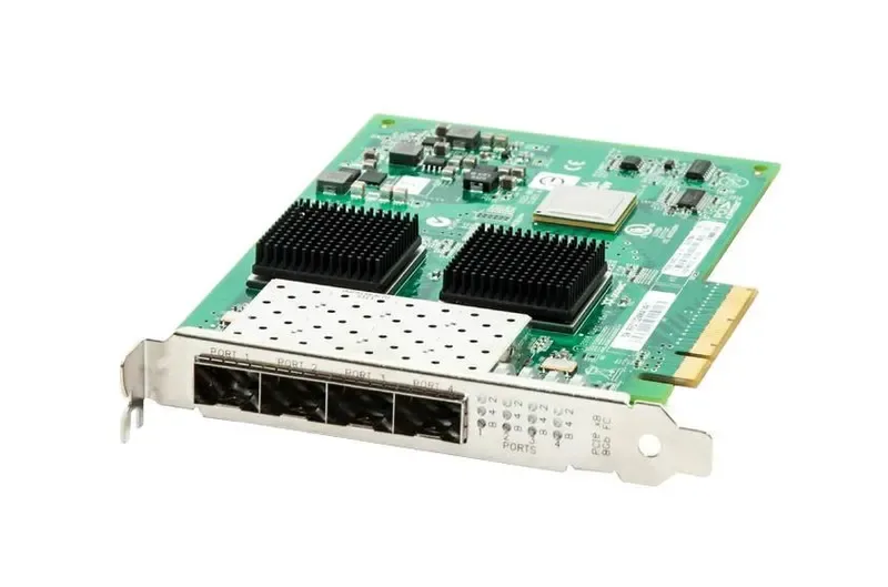 PX4810402-01 - Dell / QLogic QLE2564 8Gb SFP Quad Port Fibre Channel Host Bus Adapter with 4x SFP+ Module