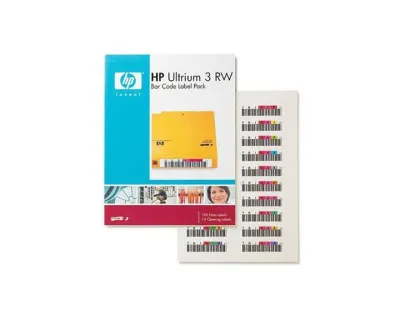 Q2007A - HP Ultrium 3 RW Bar Code Label Pack