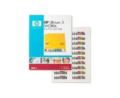 Q2008A - HP LTO-3 Ultrium WORM Bar-Code Label 100-pack Tape Media