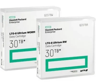 Q2078WL - HP 30TB LTO-8-Ultrium WORM Custom Label Data Cartridge