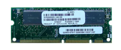 Q2453-67914 - HP 8MB Flash 64MB SDRAM Combo Firmware DIMM Memory for LaserJet 4200/4300 Series Printer