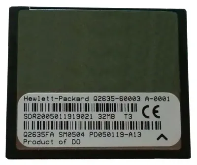 Q2635-60003 - HP 32MB Compact Flash Firmware Memory for Color LaserJet 4650/9050 Series Multifunction Printer