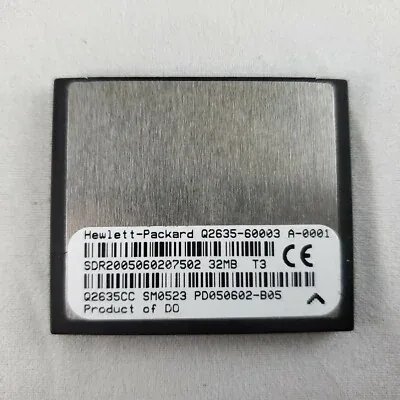 Q2635CC - HP 32MB Compact Flash Firmware Memory for LaserJet 4650/9040/9050 Series Multifunction Printer