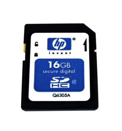 Q6305AEF - HP 16GB Class 4 SDHC Flash Memory Card