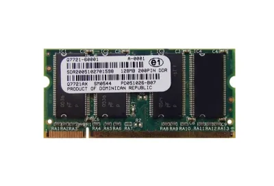 Q7721AX - HP 128MB DDR-266MHz PC2100 non-ECC Unbuffered CL2.5 200-Pin SoDimm 2.5V Memory Module