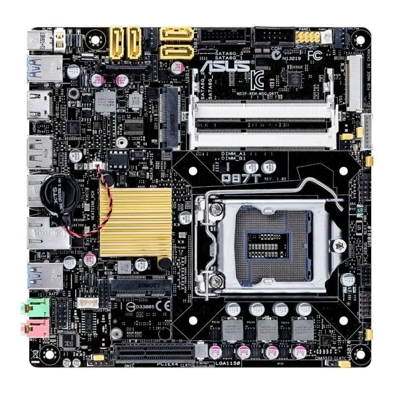 Asus Q87T/CSM Motherboard Mini ITX Socket LGA1150 Q87 16GB DDR3