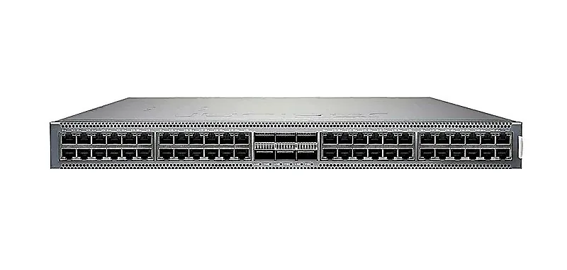 Juniper QFX5120-48T-DC-AFO QFX5120 Series QFX5120-48T 48 x RJ-45 10GBase-T + 6 x QSFP28 Ports Layer 3 Managed 1U Rack-mountable Back-To-Front Airflow Gigabit Ethernet Network Switche. In Stock