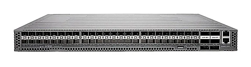 Juniper QFX5200-48Y-AFI QFX Series QFX5200-48Y 48 x Ports SFP28 Back-to-Front Airflow + 2 x AC Power Supplies Layer 3 Managed 1U Rack-Mountable Gigabit Ethernet Network Switch. In Stock