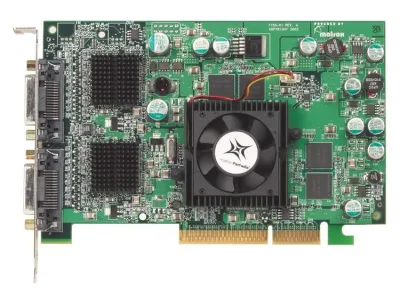 QID-QDA8X128 - Matrox Parhelia-LX 128MB AGP 4X/8X Video Graphics Card