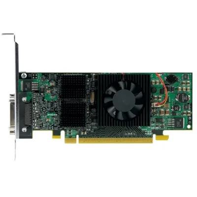 QIDE128LPAF - Matrox Graphics Parhelia-LX 128MB PCI Express x16 Low Profile Workstation Video Graphics Card