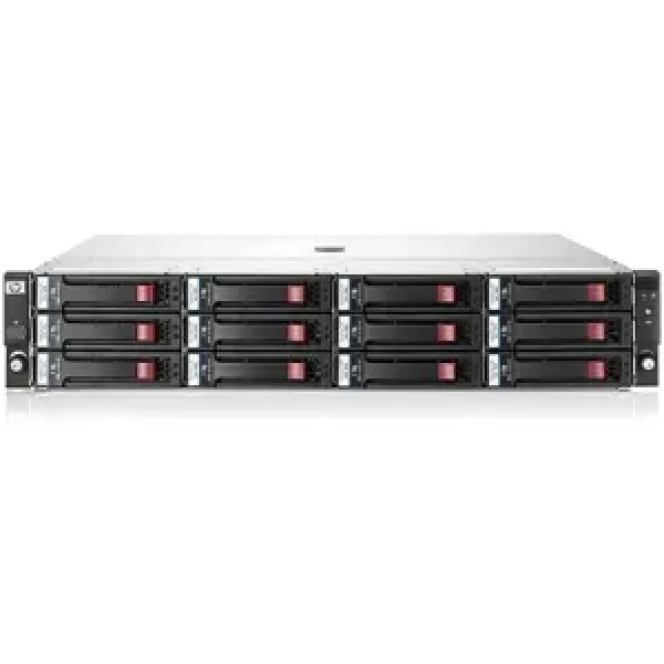QK766A - HP StorageWorks D2600 18TB ( 6 X 3 TB) 7.2K LFF Dual Port 6Gb/s SAS 12-Bays 2U Rack-Mountable Disk Array