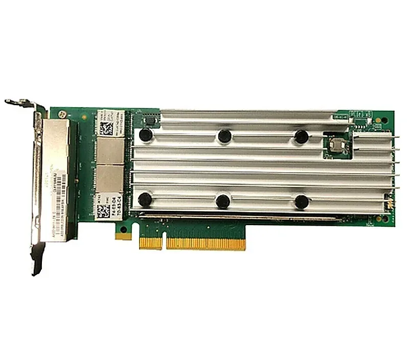 Dell QL41164HLRJ-DE QLogic QL41164HLRJ-DE FastLinQ Quad-Ports 10GbE SFP+ PCI Express 3.0 x8 Full Height Converged Network Adapter