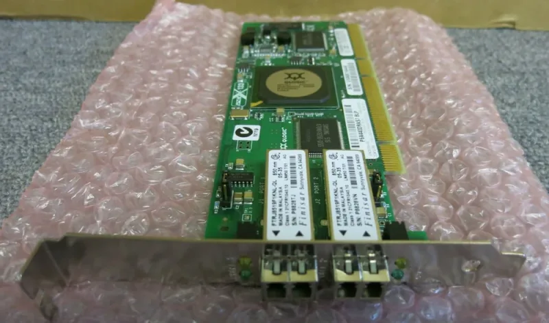 QLA2310F-CK - QLogic 2GB Single Channel 64-bit 66MHz PCI-X Fibre Channel Host Bus Adapter