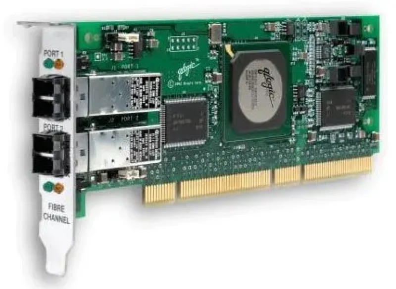 QLA2342-E-SP - QLogic SANBlade 2GB Dual Port 64-bit 133MHz PCI-X Fibre Channel Host Bus Adapter