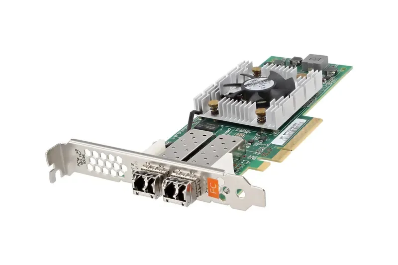 QLE2672-E - QLogic 16GB Dual Channel PCI-Express 3.0 Fibre Channel Host Bus Adapter with Standard Bracket Card Only