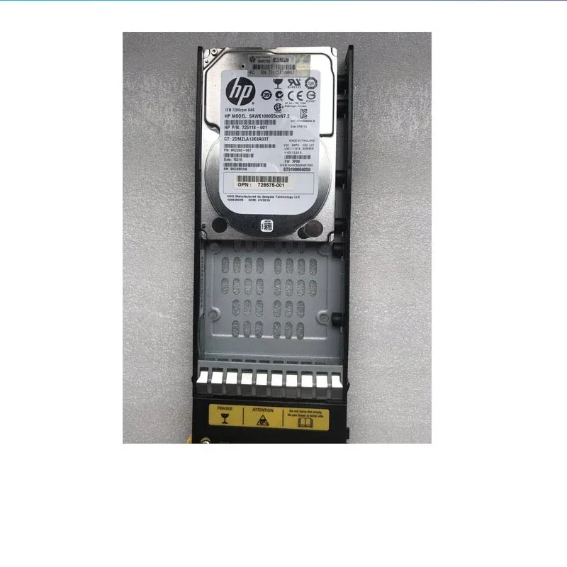 QR498A - HP 1TB 7200RPM SAS 6GB/s NearLine Hot-Pluggable 2.5-inch Hard Drive