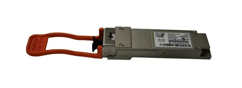 QSFP-40G-CSR4 - Cisco 40Gb/s 40GBase-CSR4 Multi-Mode Fiber 400m 850nm MTP/MPO Connector QSFP+ Transceiver Module