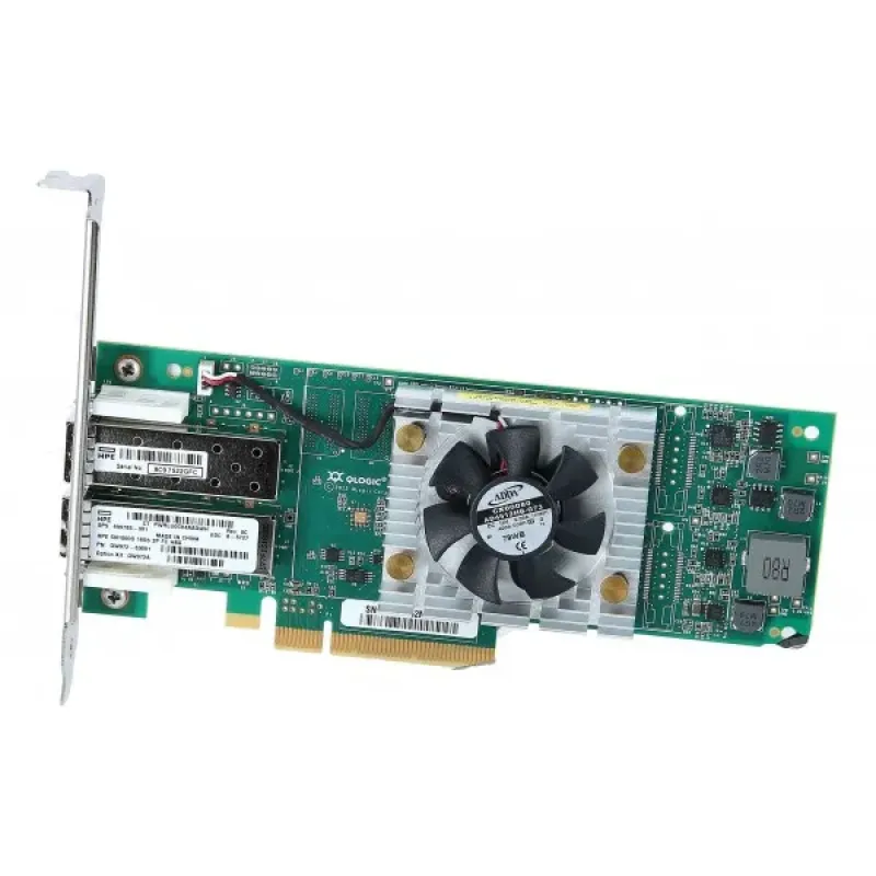 QW972SB - HP StoreFabric Sn1000q Dual Port Fibre Channel 16Gb/s PCI-Express Host Bus Adapter with Standard Bracket Card Only