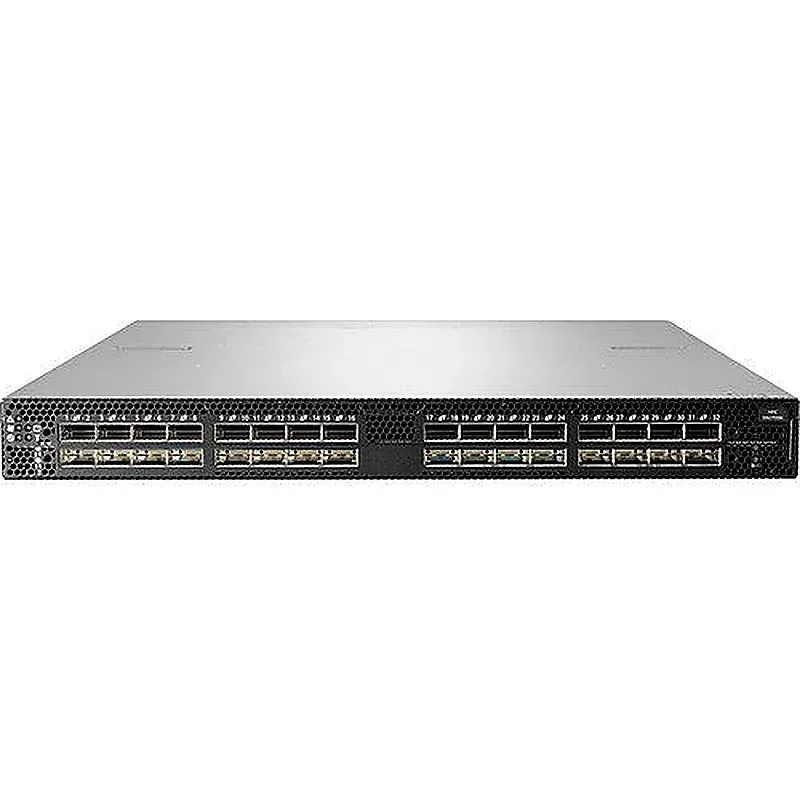 HPE R0P80-63001 M-Series SN2700M 32-Ports 100GBase-X Layer 3 Managed 1U Rack-mountable Gigabit Ethernet Network Switch. In Stock