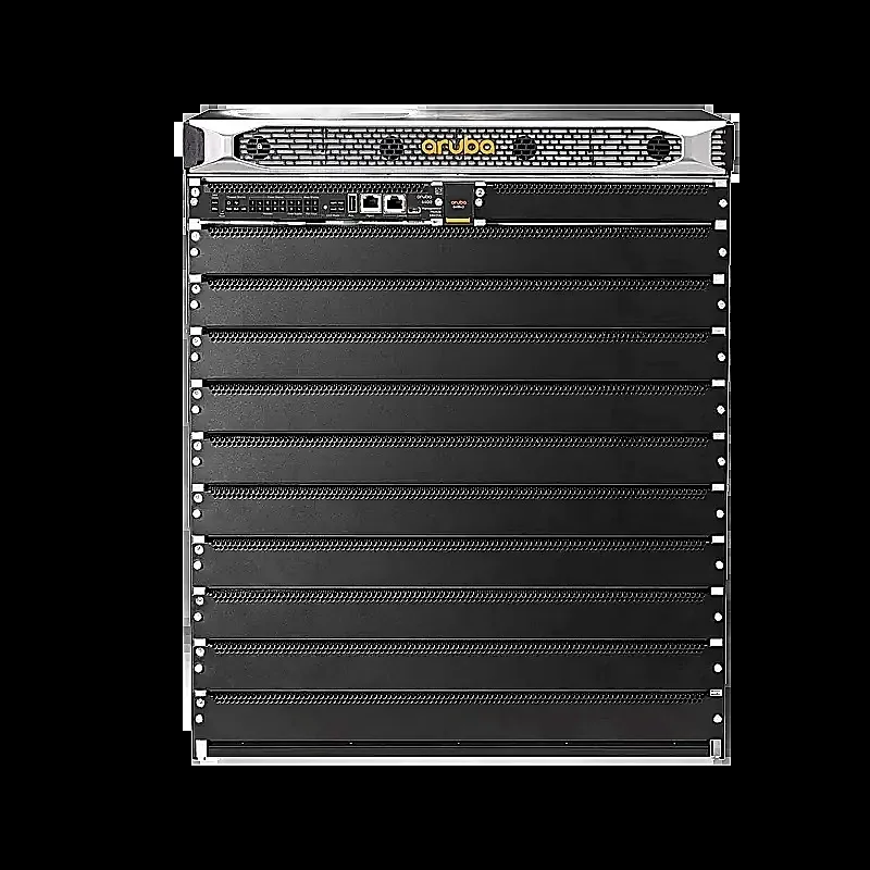 HPE R0X27C Aruba 6410 5x Expansion Slots 7U Rack-mountable Layer 4 Managed Front-to-Back Airflow Stackable Network Switch Chassis
