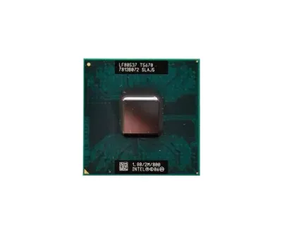 R112F - Dell 1.80GHz 800MHz 2MB Cache Socket PPGA478 Intel Core 2 Duo T5670 Dual Core Processor