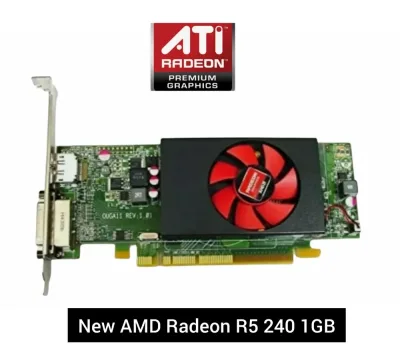 R5240 - AMD Radeon R5 240 1GB DisplayPort/ DVI Video Graphics Card