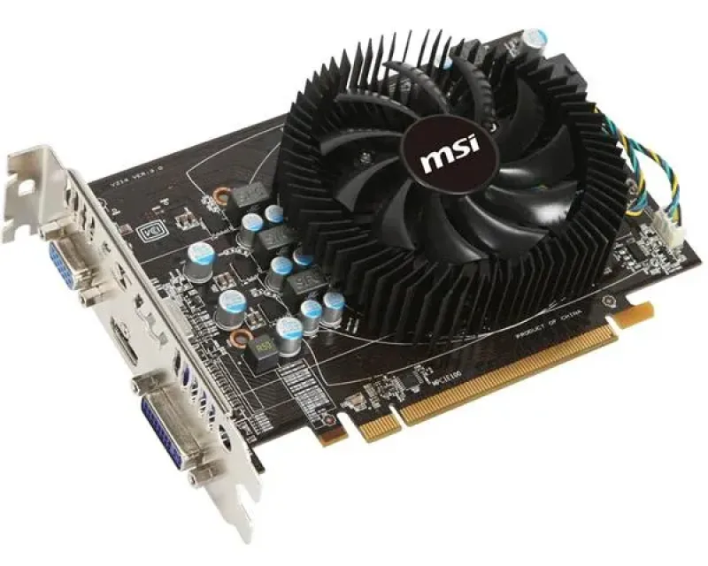 R6770-MD1GD5 - MSI Radeon 6770 1GB GDDR5 128-Bit PCI Express DVI/HDMI Video Graphics Card