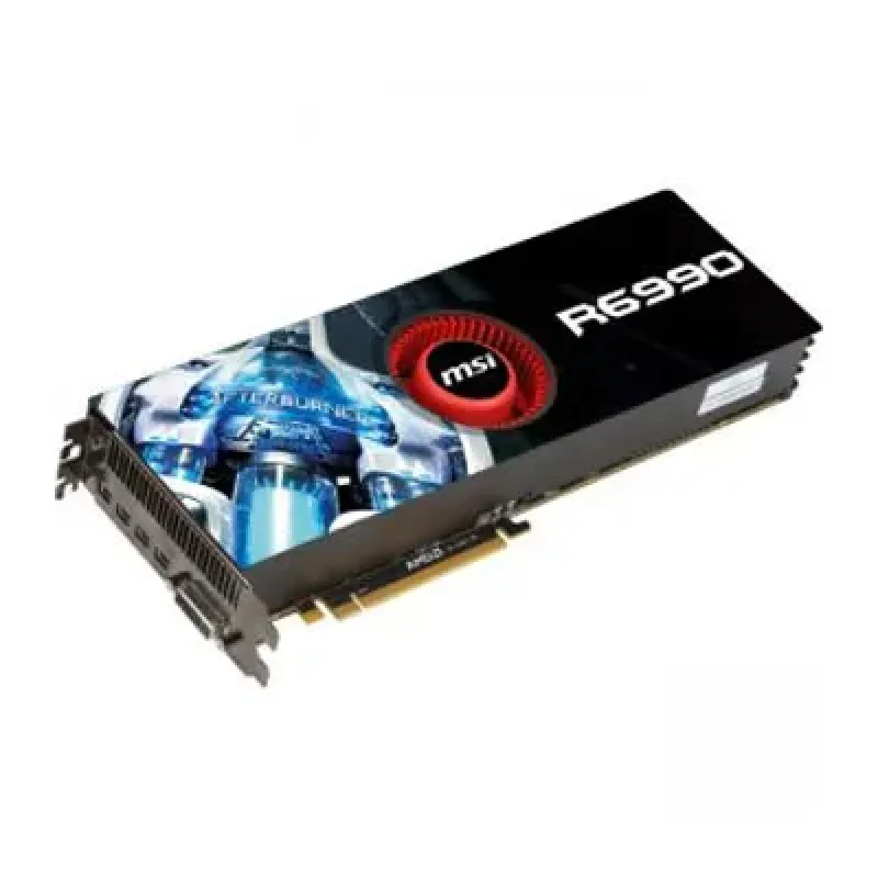 R6990-4PD4GD5 - MSI Radeon HD 6990 4GB GDDR5 256-Bits PCI Express x16 2.1 Video Graphics Card