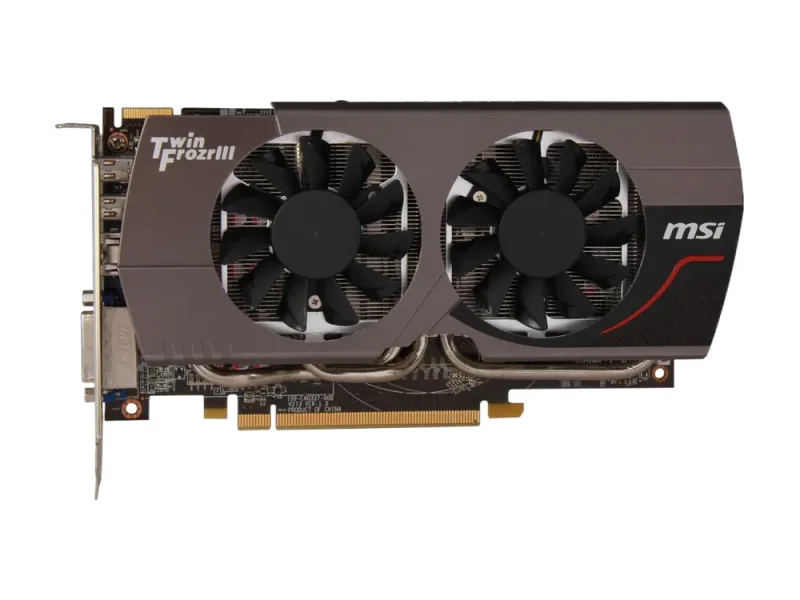 MSI R7850-PE-2GD5/OC Radeon HD7850 256-Bit GDDR5 PCI Express 3.0 X16 Video Graphics Card
