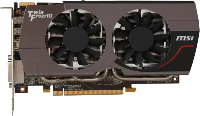 MSI R7850PE2GD5/OC Radeon HD 7850 2GB GDDR5 PCI Express 3.0 x16 Video Graphics Card