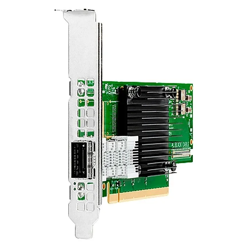 HPE R7R46A HP R7R46A InfiniBand MCX653105A-HDR/Ethernet 1-Port 200GbE QSFP56 PCIe4 x16 Network Adapter