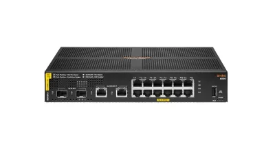 R8N89A - Aruba 6000 12-Ports 10/100/1000Base-T PoE + 2x SFP with 2x 1000Base-T Ethernet Switch