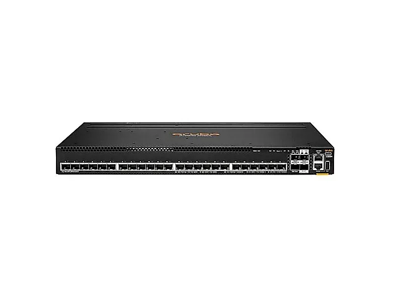 HPE R8S92-61001 Aruba 6300M 24-Ports 10GBase-X SFP+ 10 Gigabit Ethernet 2-Ports 50GBase-X SFP 2-Ports 25GBase-X SFP Layer 3 Managed 1U Rack-mountable Network Switch
